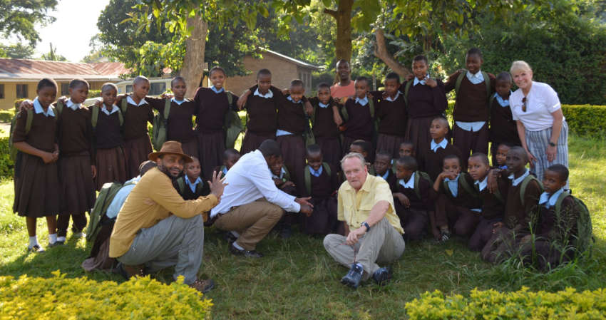 Tanzania school visit